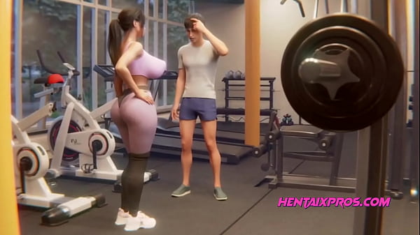 Cheating my boyfriend with a GYM coach – Hentai Uncensored